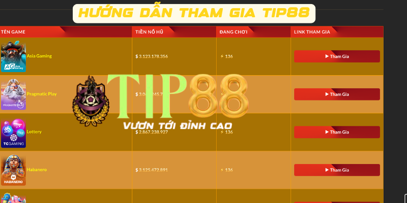 Lưu ý khi tham gia TIP88