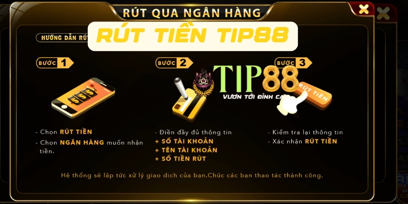 Điều kiện để rút được tiền TIP88