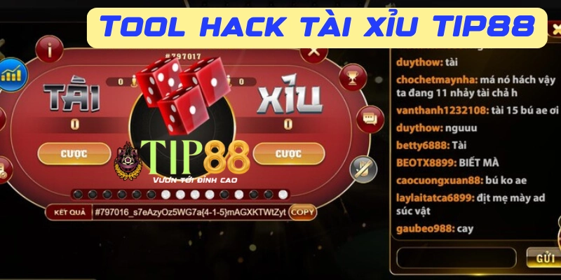 Hướng dẫn tải tool hack Tài Xỉu TIP88